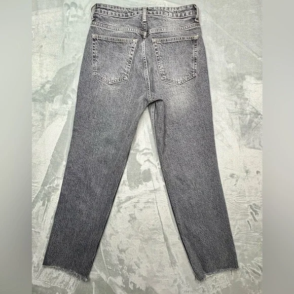 Topshop Straight Jeans | Women’s W28 L32 | Gray Wash - Picture 4 of 8